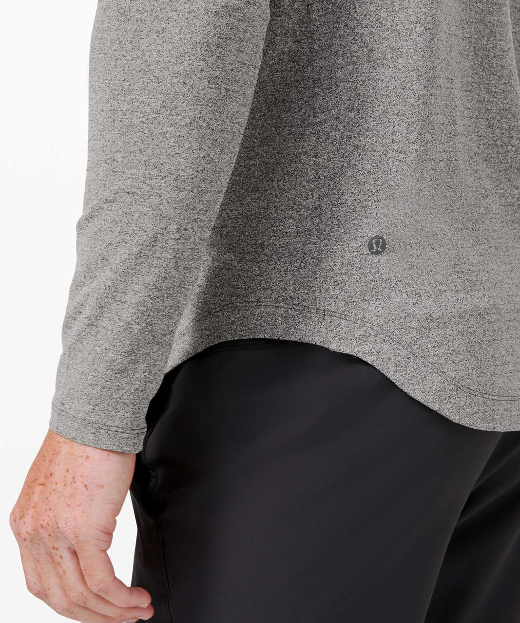 Lululemon Drysense Hoodie - Heathered Black - lulu fanatics