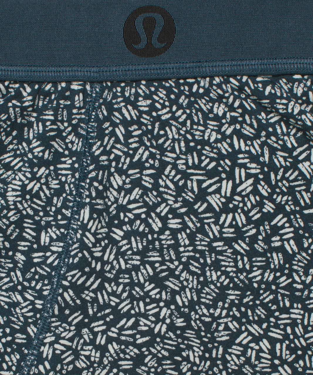 Lululemon Always In Motion Boxer *The Long One 7" - Pip Antique White Iron Blue