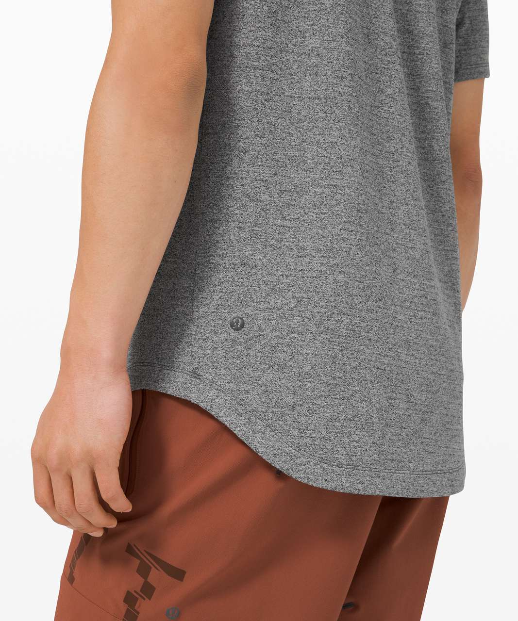 Lululemon Drysense Short Sleeve - Heathered Black