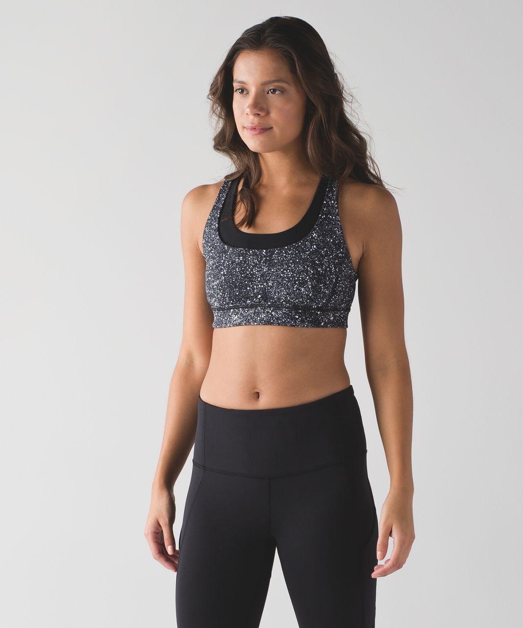 Lululemon Run Stuff Your Bra- White- Size 8