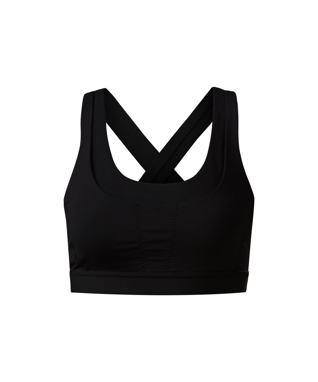 Lululemon Run Top Speed Sports Bra Black Size 4 *no Pad Inserts