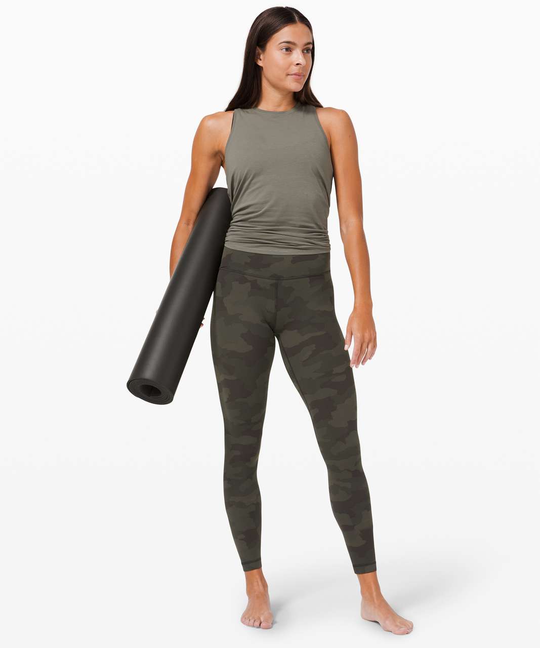 lululemon athletica, Pants & Jumpsuits, Lululemon Align Pant 28heritage  365 Camo Green Twill Multi