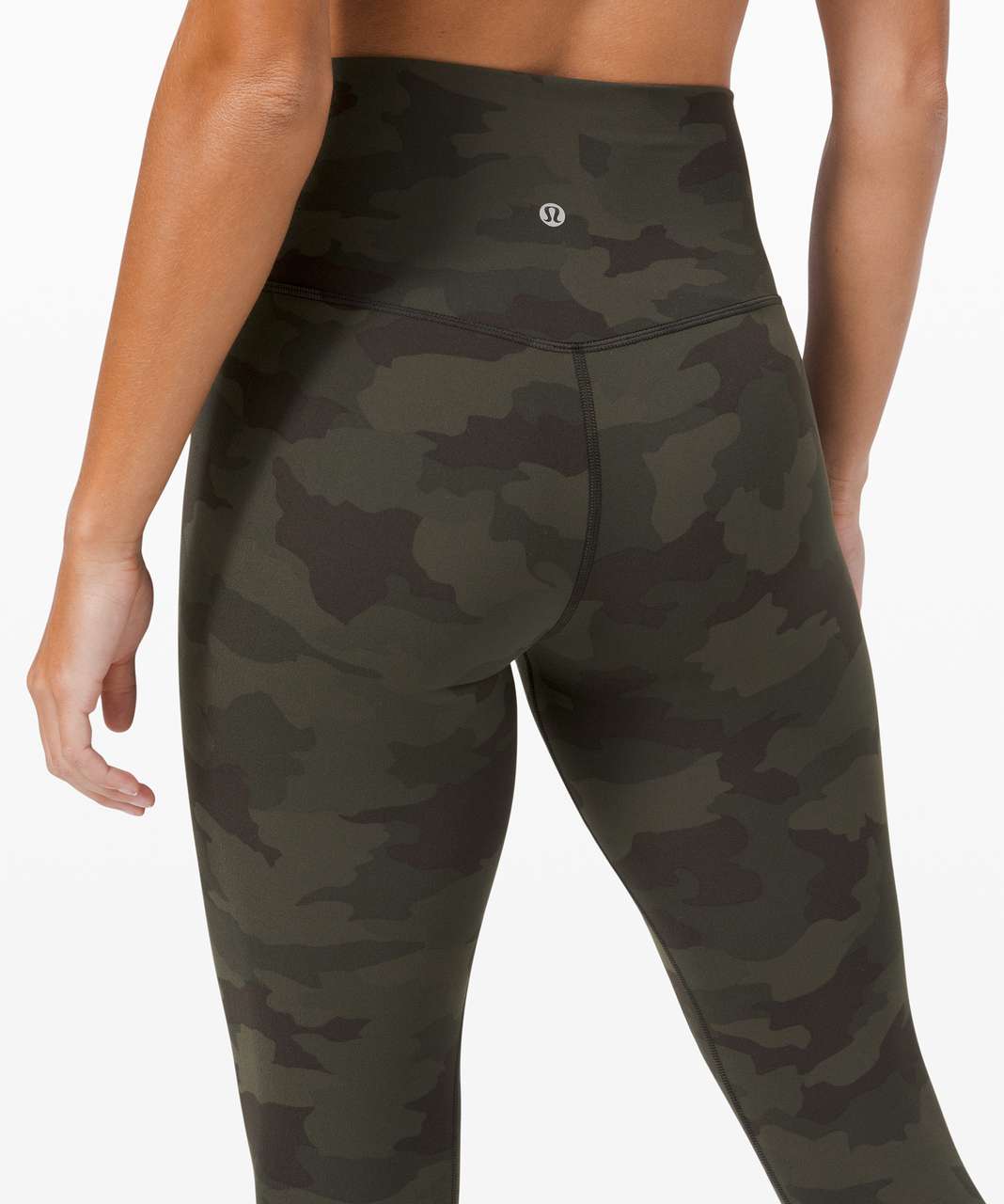 NEW LULULEMON Align 28 Pant 2 Heritage 365 Camo Dark Olive Multi