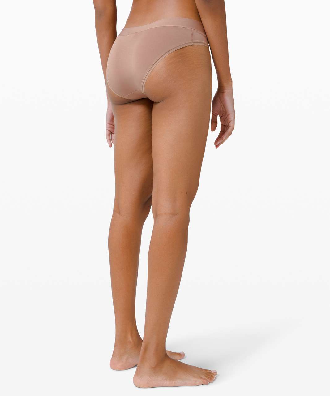 Lululemon InvisiWear Mid Rise Cheeky Bikini Underwear - Soft Sand - lulu  fanatics