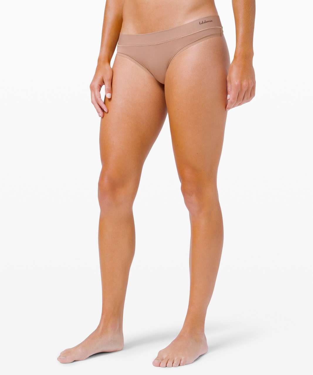 Lululemon UnderEase High-Rise Thong Underwear - Misty Shell - lulu