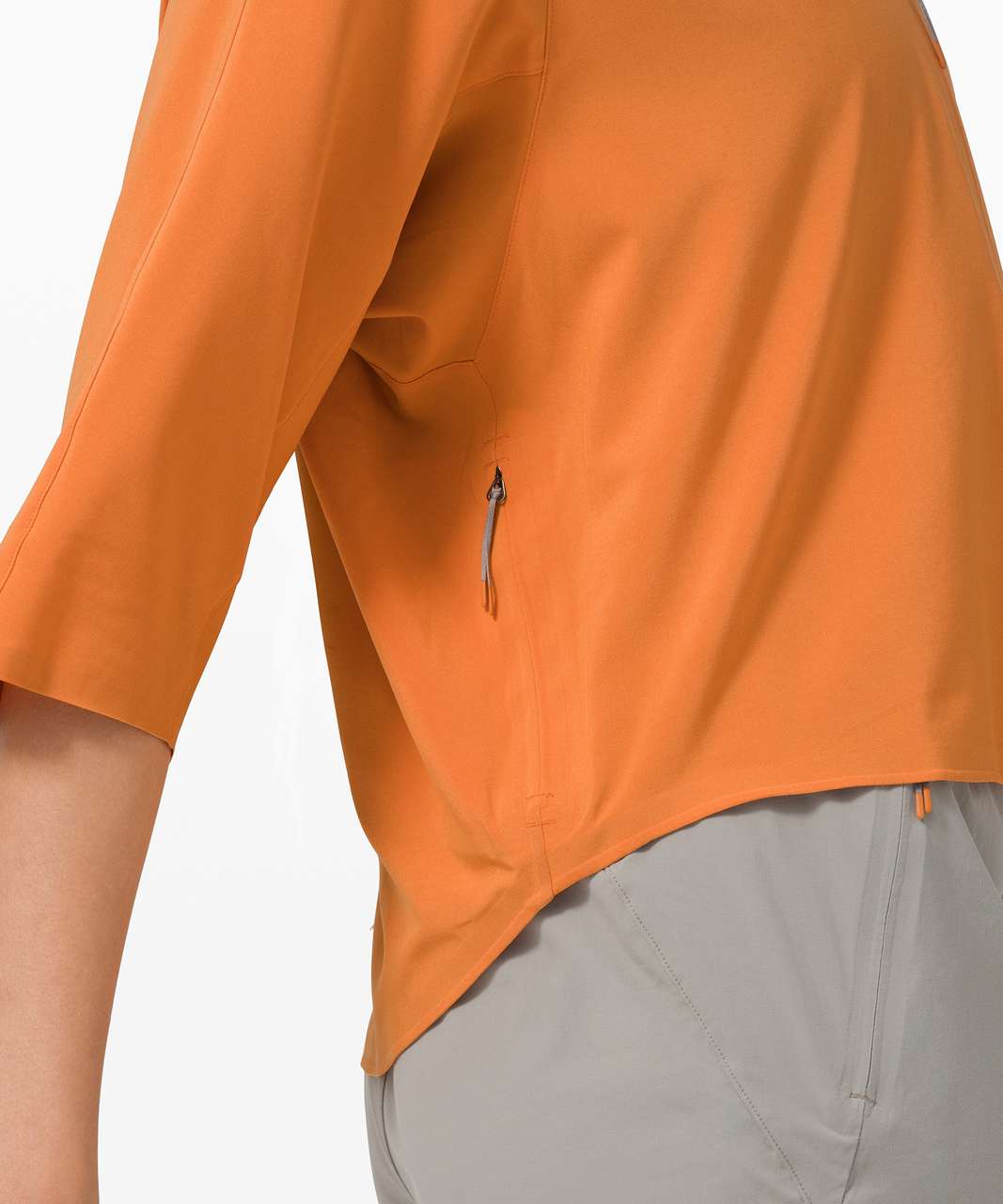 Lululemon Sarala Shirt *lululemon lab - True Tangerine