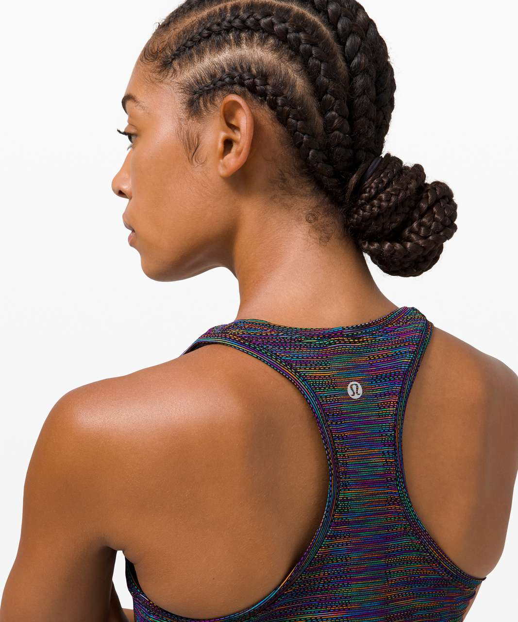 Lululemon Swiftly Tech Racerback 2.0 *Love - Black / Rainbow