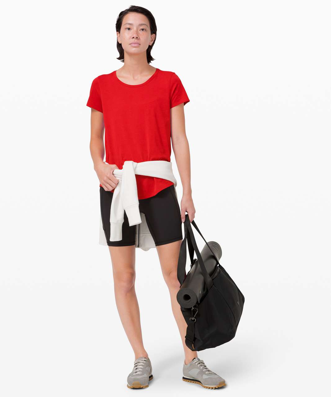 Lululemon Love Crew III - Dark Red