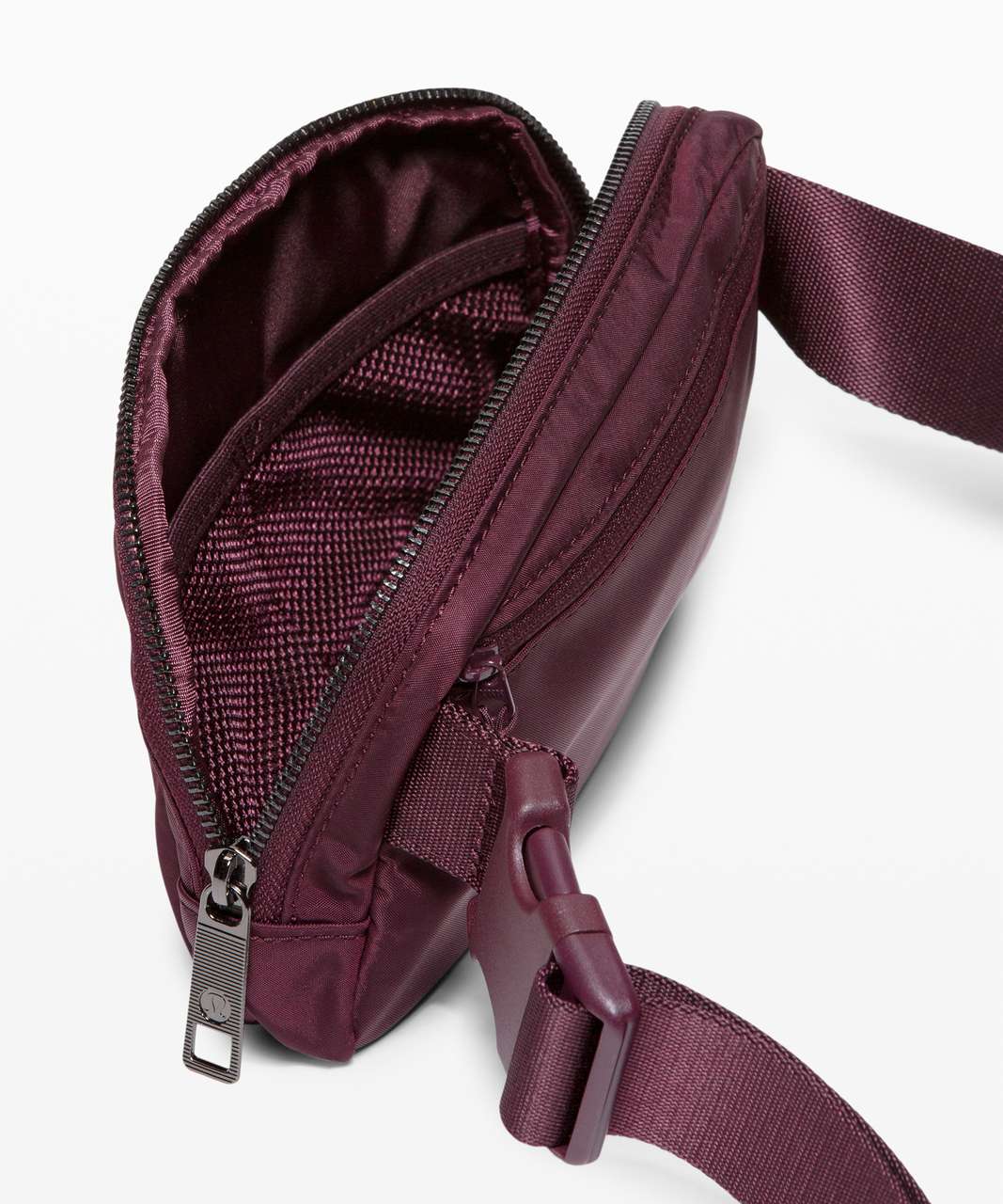 lululemon belt bag burgundy