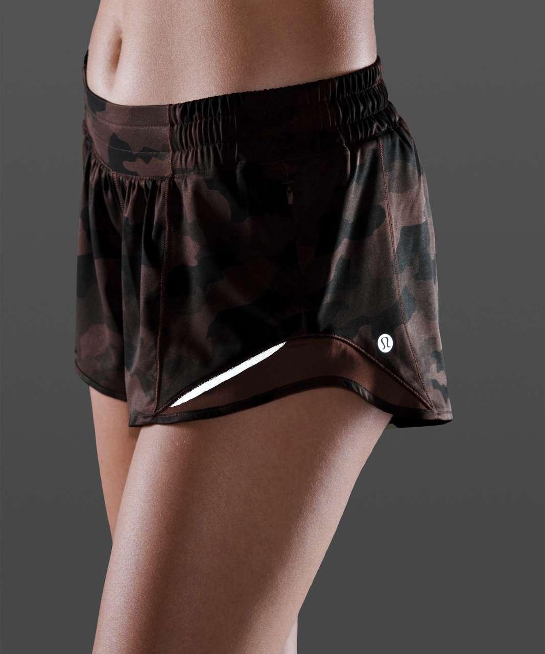 Lululemon Hotty Hot Short II *2.5" - Heritage 365 Camo Brown Earth Multi