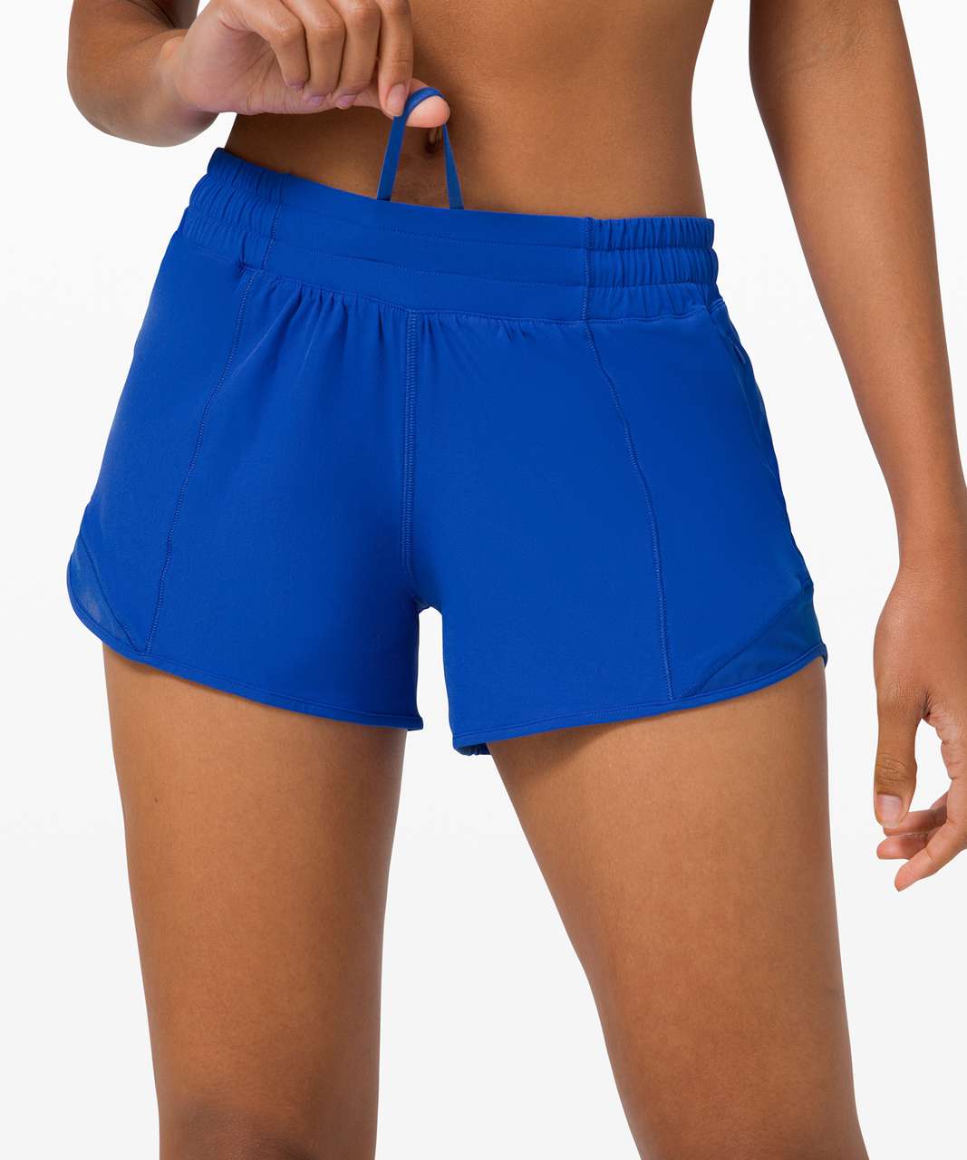 Lululemon Hotty Hot Short II *Long 4" - Cerulean Blue