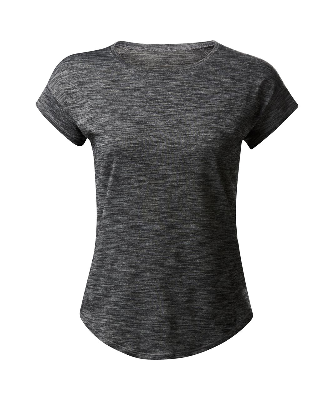 Lululemon Run Around Tee - Heathered Black