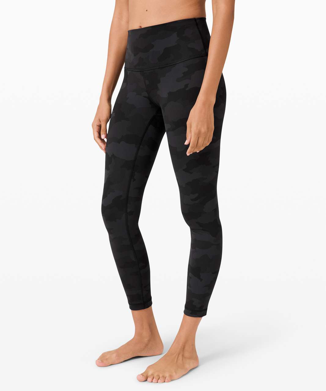 Lululemon Wunder Under 25” Leggings Heritage 365 Camo Deep Coal Multi Black  Size 2 - $41 (58% Off Retail) - From Maya