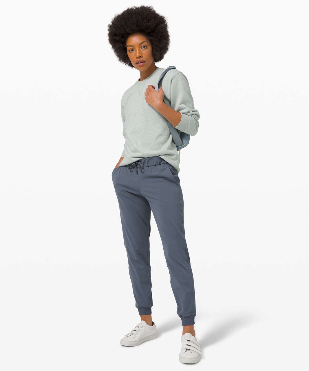 Lululemon On the Fly Wide-Leg 7/8 Pant *Woven - Silverstone - lulu fanatics