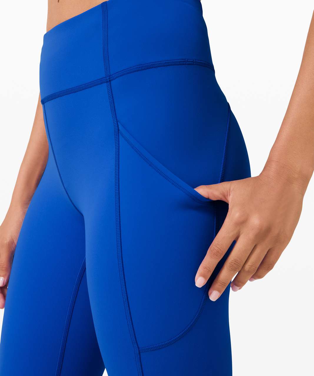 Lululemon Invigorate High-Rise Tight 25 - Cerulean Blue - lulu fanatics