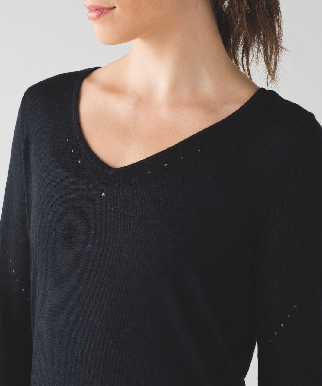 Lululemon Yin Time Long Sleeve - Black