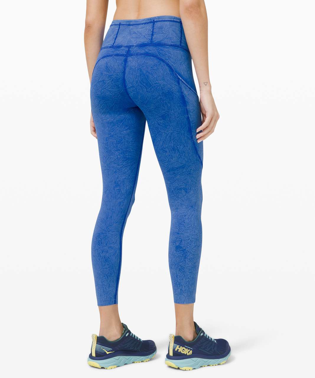 Lululemon Fast and Free High Rise Tight 25 *Ice Dye - Ice Wash