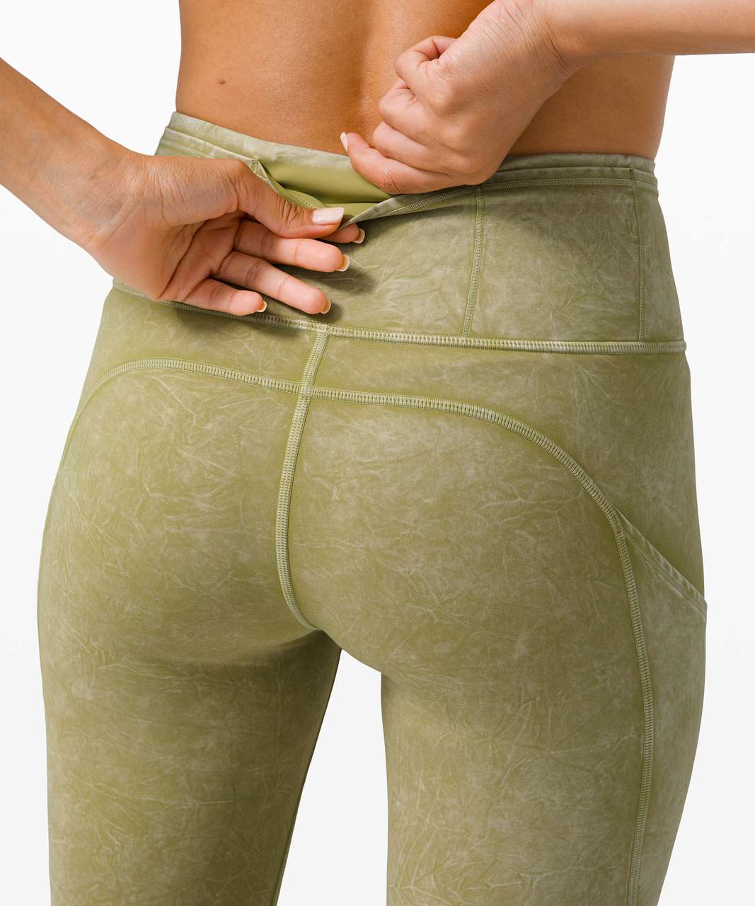 Lululemon Fast and Free High-Rise Tight 25 - Everglade Green