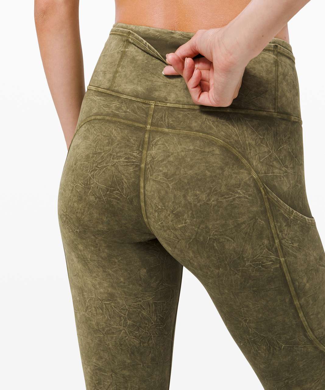 Lululemon Fast and Free High-Rise Tight 25 - Heritage 365 Camo