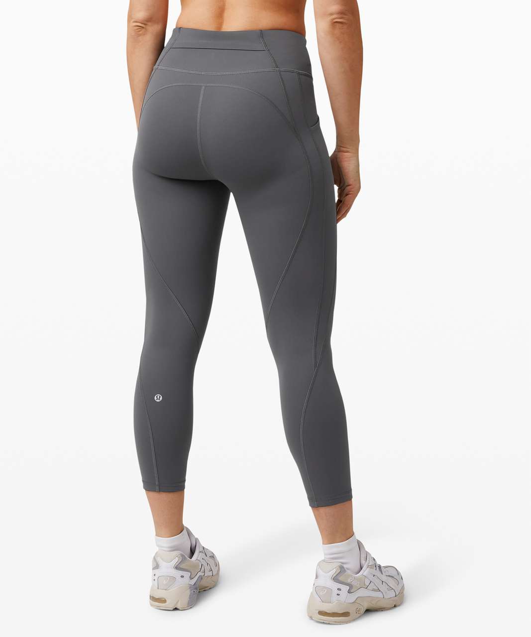 Lululemon Time To Sweat Crop 23" - Graphite Grey