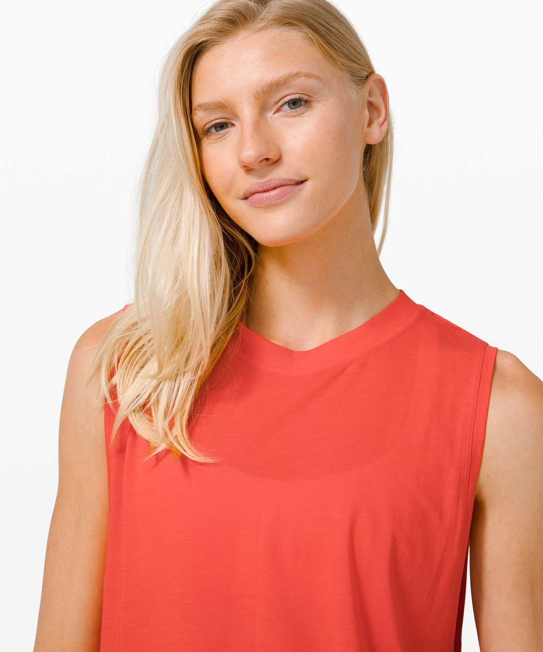 Lululemon All Yours Boyfriend Tank - Carnation Red