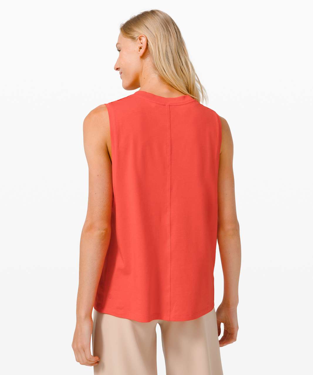 Lululemon All Yours Boyfriend Tank - Carnation Red