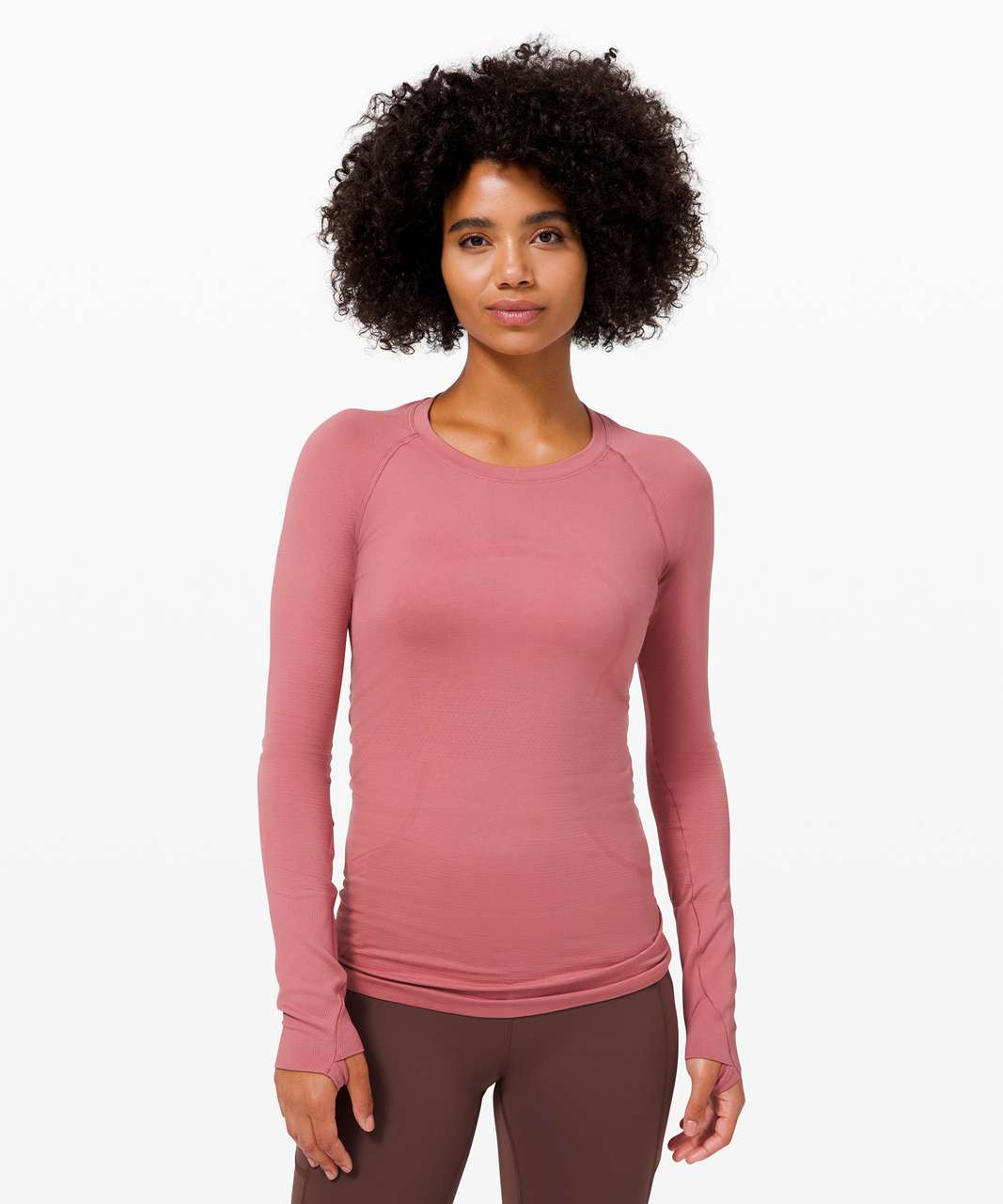 Lululemon Swiftly Tech Long Sleeve 2.0 - Brier Rose / Brier Rose