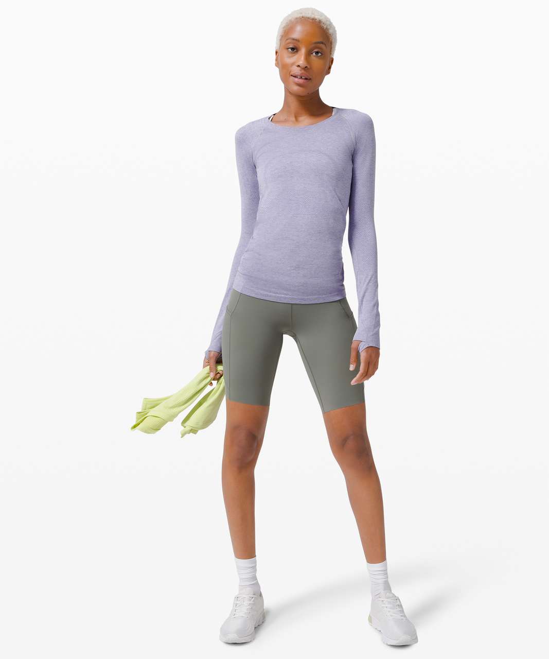 Lululemon Swiftly Tech Long Sleeve 2.0 - Peri Purple / Iced Iris