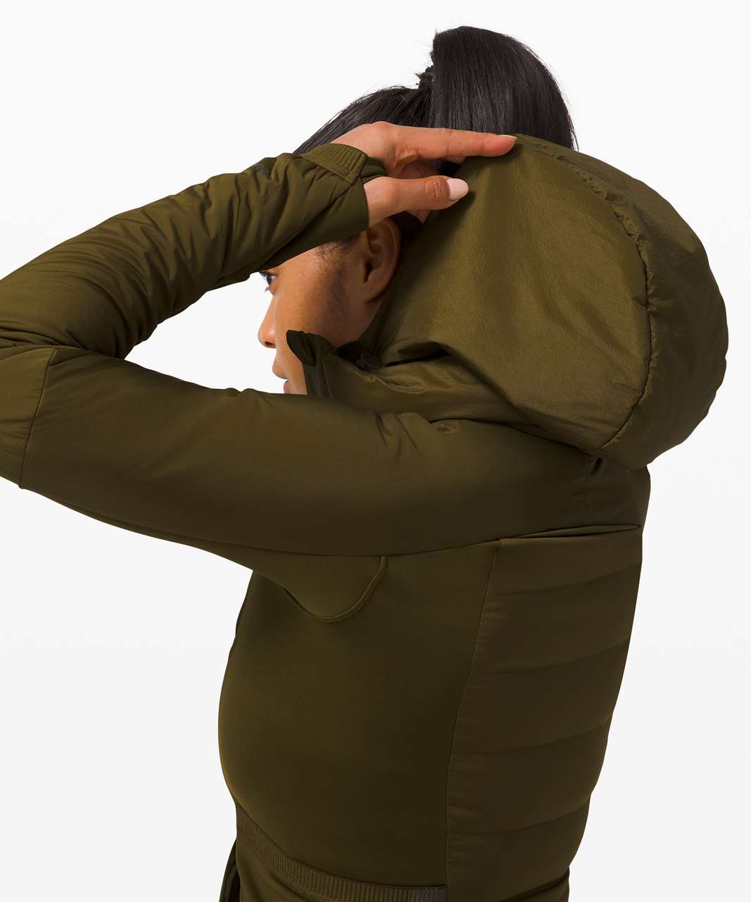 Lululemon Down For It All Jacket - Petrol Blue - lulu fanatics