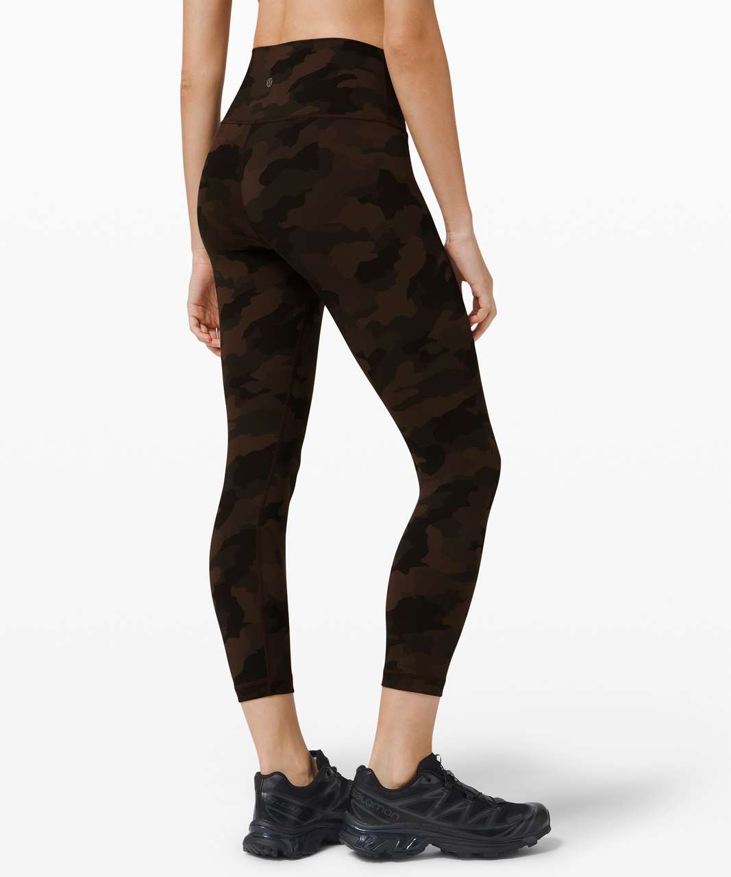 Lululemon Wunder Under Crop High-Rise *Full-On Luxtreme 23 - Heritage 365  Camo Brown Earth Multi - lulu fanatics