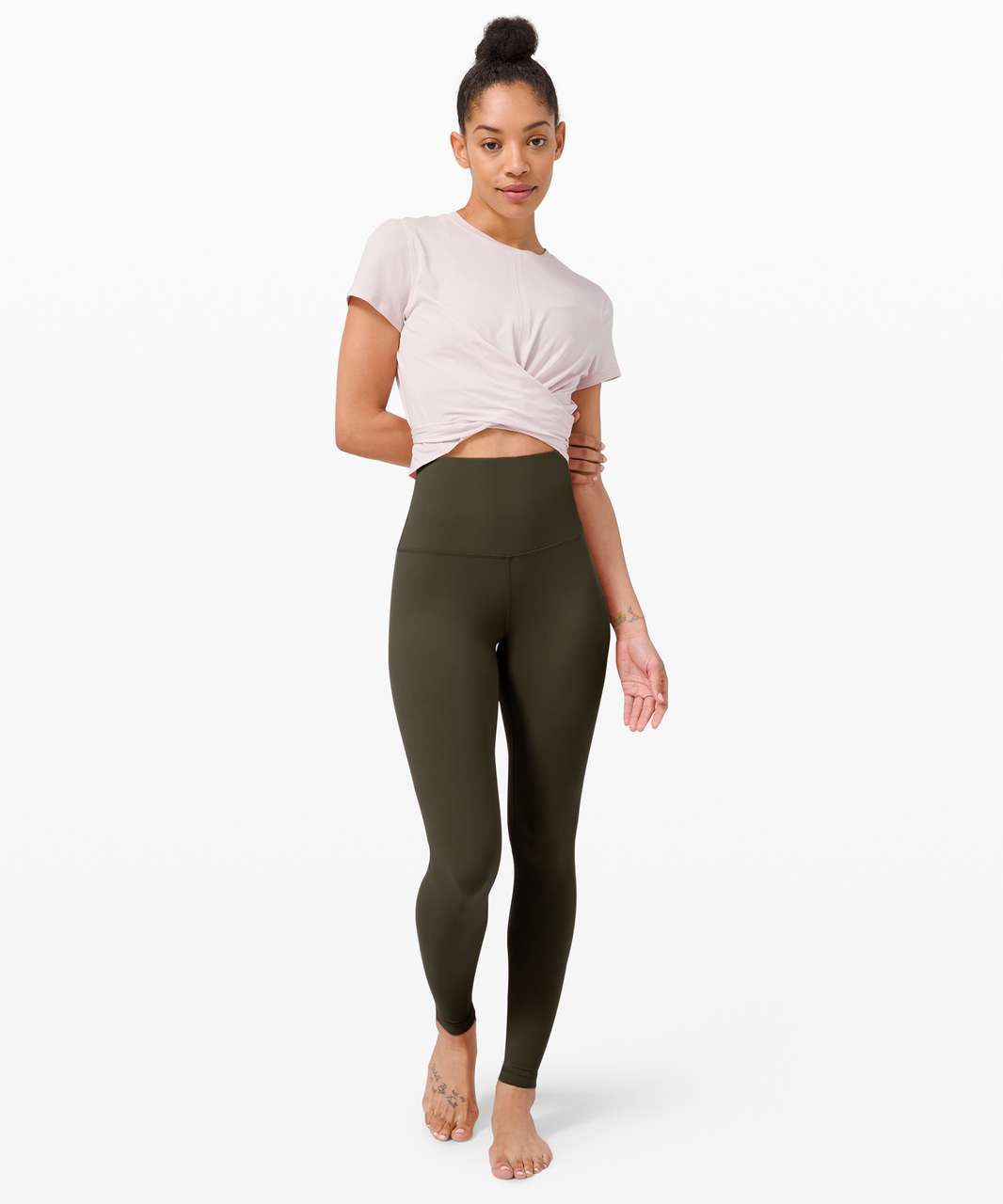 Lululemon On The Move Pant 28 - Dark Olive - lulu fanatics