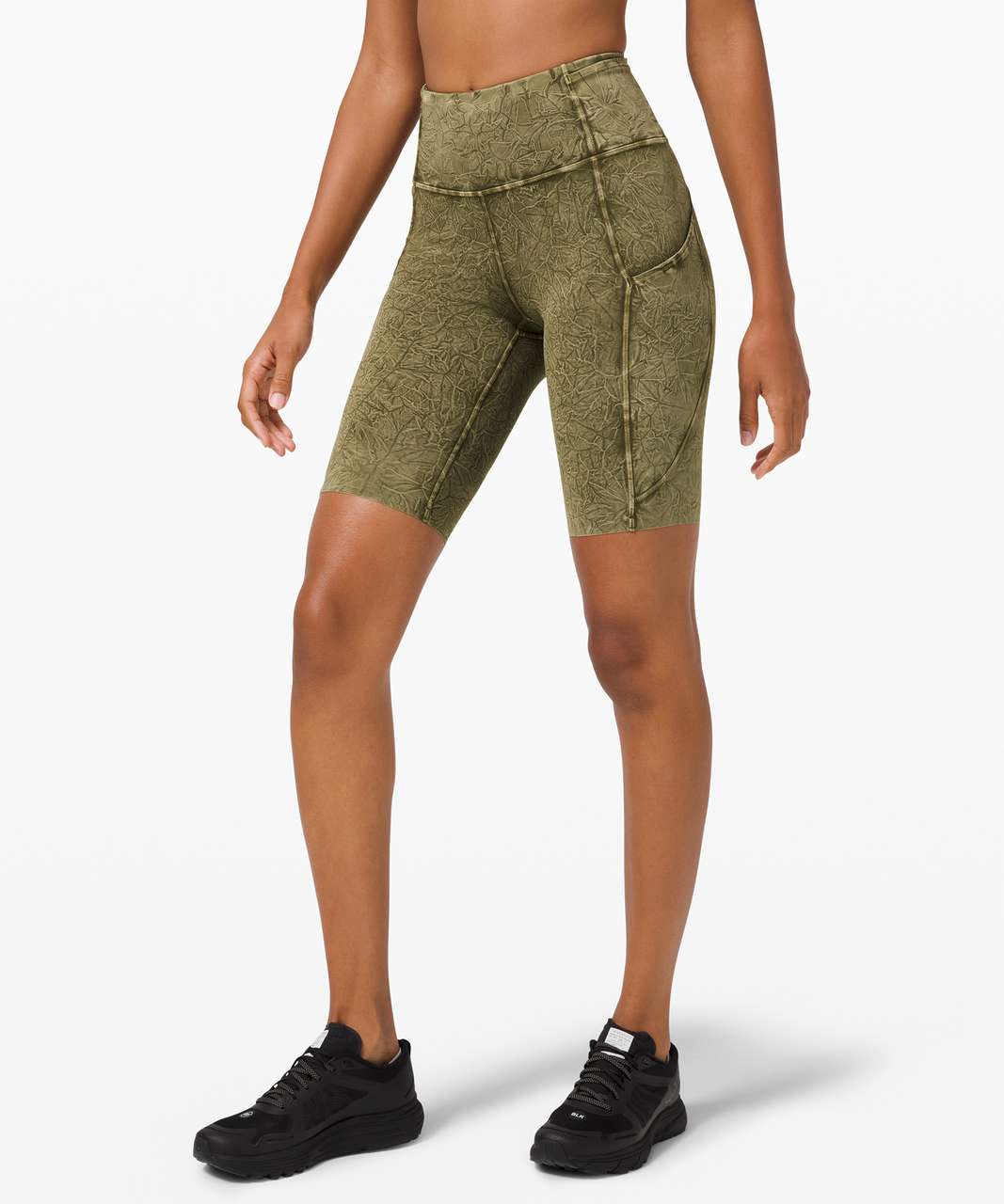 Lululemon Fast N Free HR Tight 25 - ICWG (Ice Wash Moss Green)