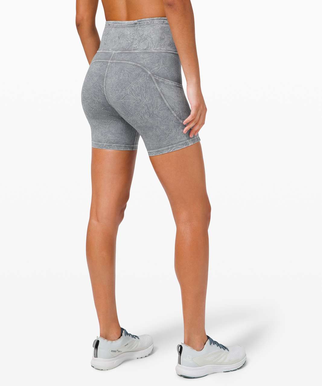 Lululemon Women's Fast And Free HR Shorts 6” Colour Grey Size US