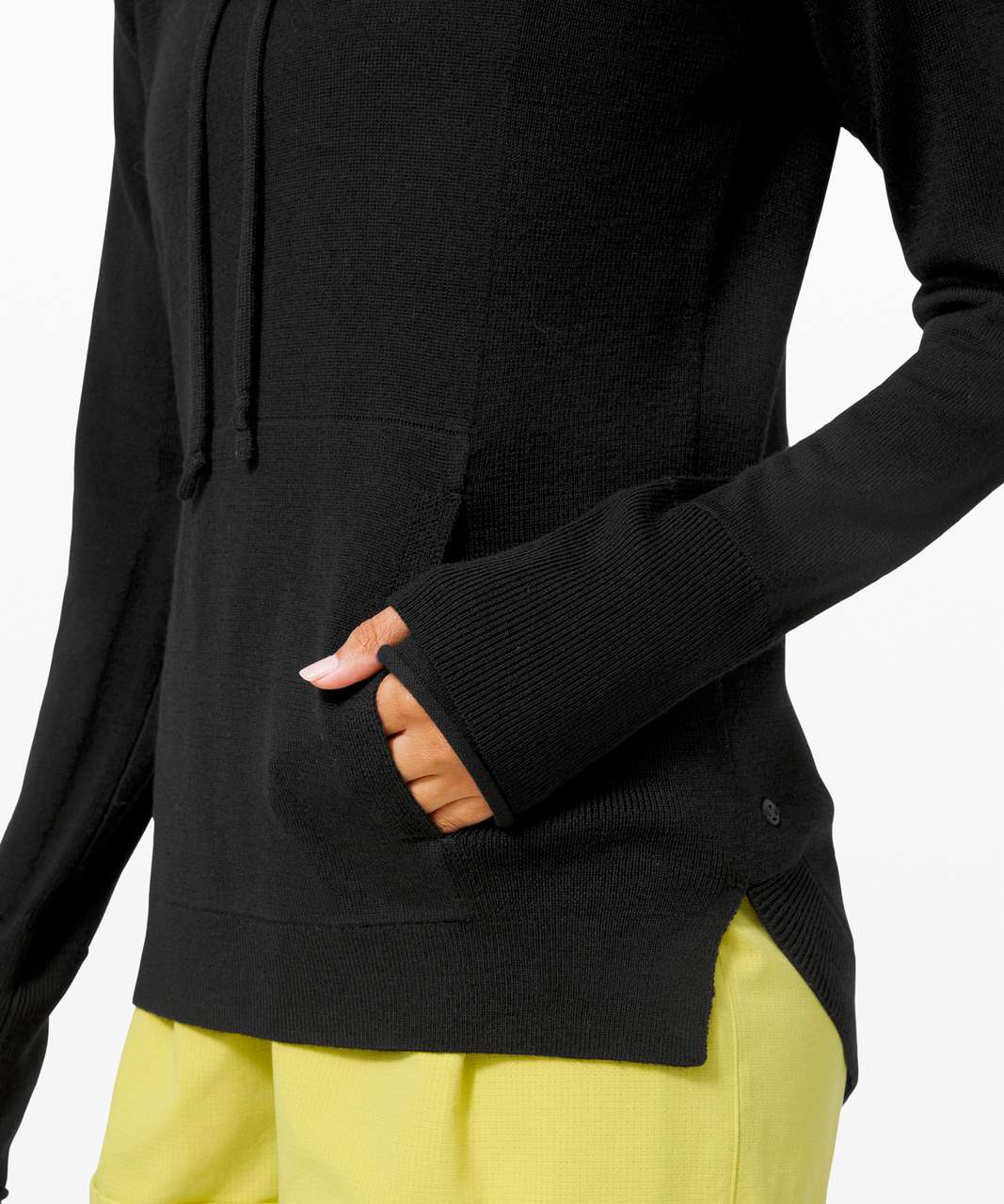 Lululemon Sit in Lotus Hoodie Sweater - Black