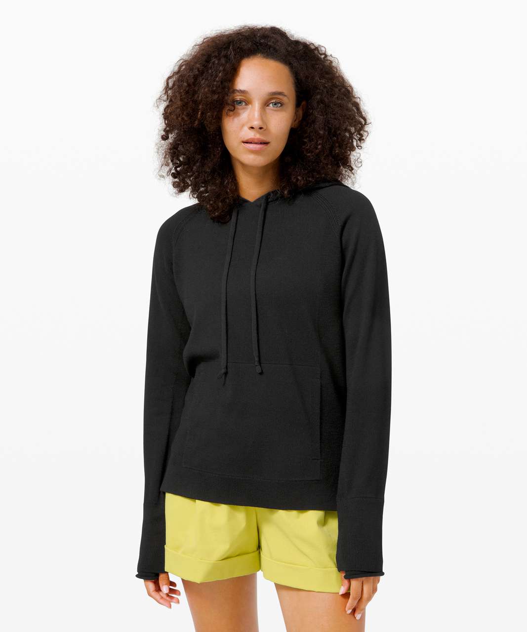 Lululemon Sit in Lotus Hoodie Sweater - Black