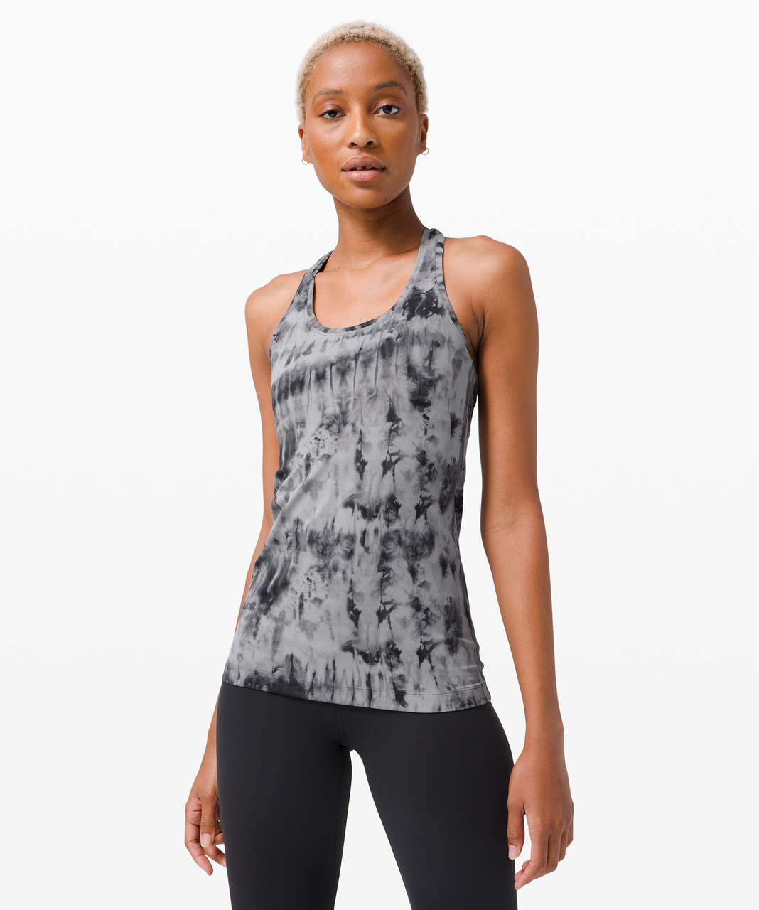 Lululemon Cool Racerback II Nulu *Game Day - Game Day Dark Chrome Black Multi