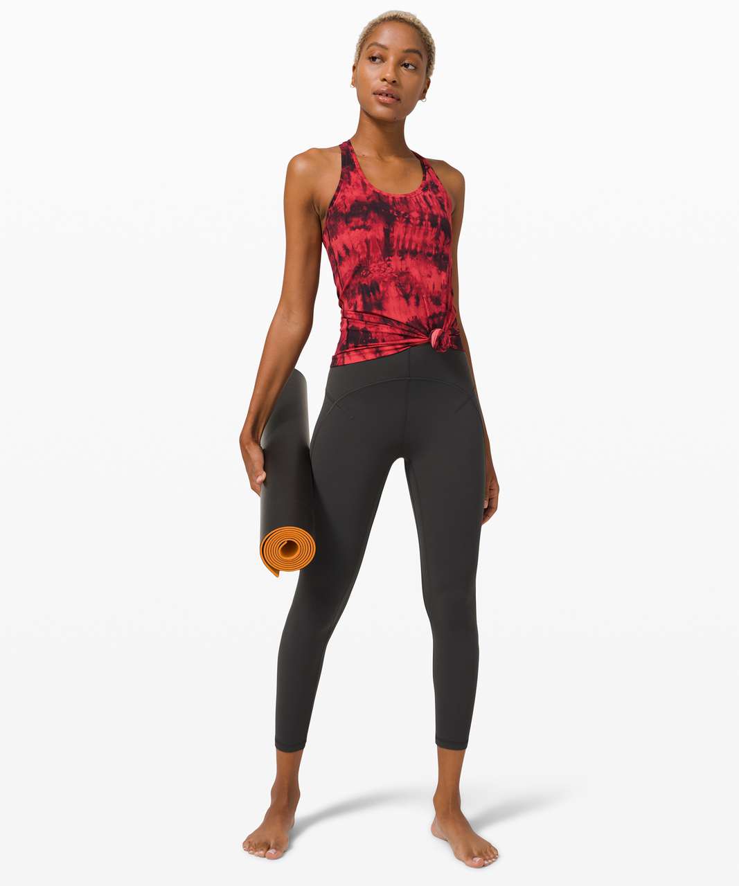 Lululemon Cool Racerback II Nulu *Game Day - Game Day Red Black Multi