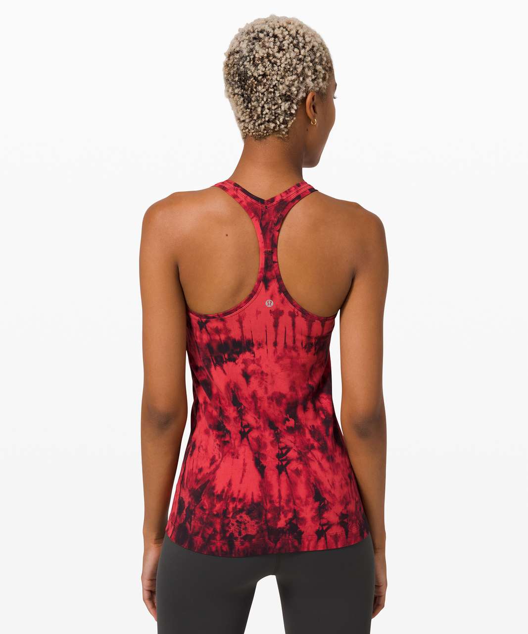 Lululemon Cool Racerback II Nulu *Game Day - Game Day Red Black Multi