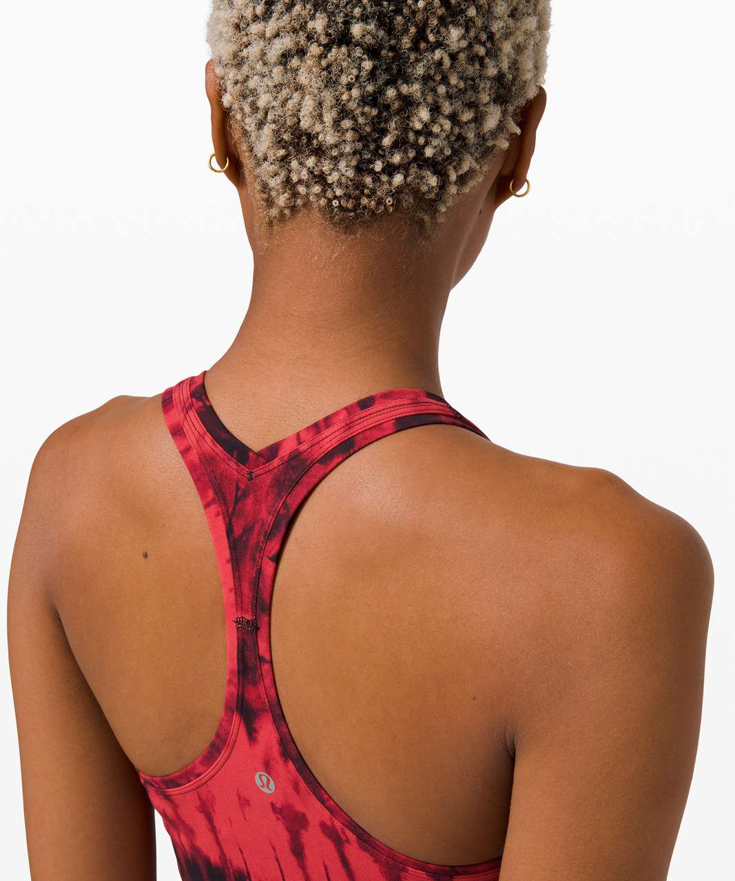 Lululemon Cool Racerback II Nulu *Game Day - Game Day Red Black Multi