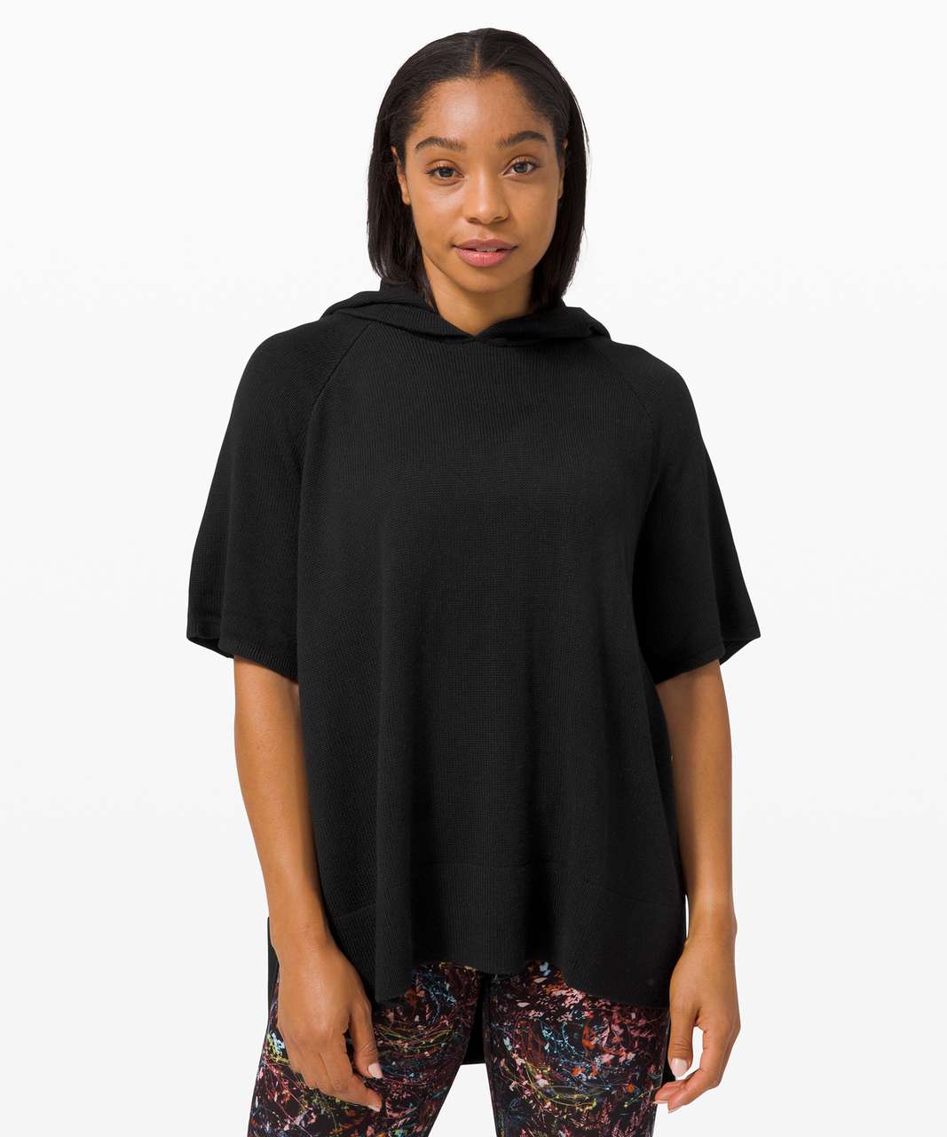 Lululemon Opened Up Poncho - Black