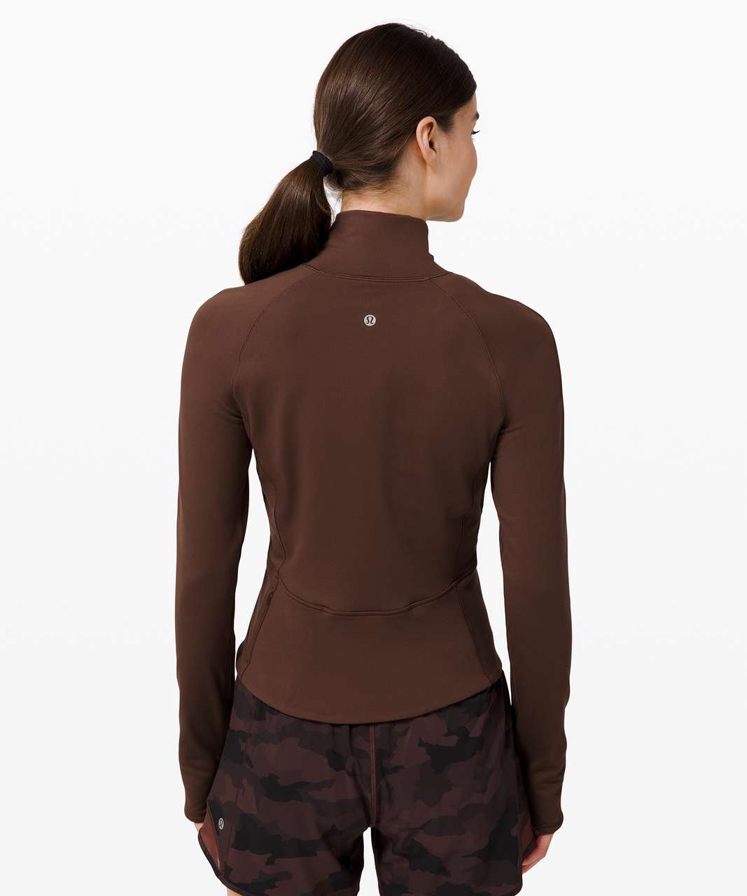 Lululemon Always Alert 1/2 Zip - Brown Earth