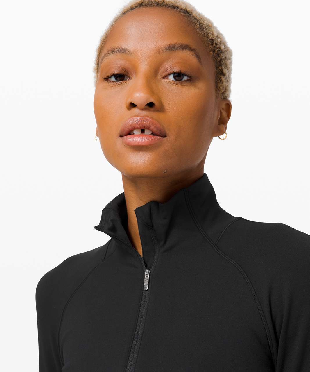 Lululemon Always Alert 1/2 Zip - Black - lulu fanatics