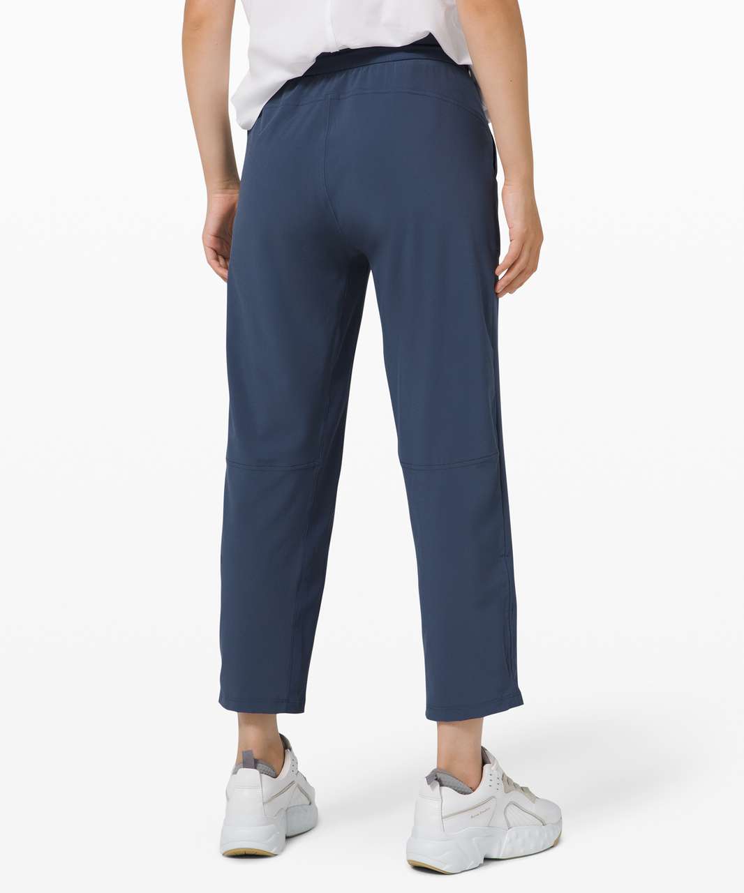 Lululemon Beyond the Studio Crop - Iron Blue - lulu fanatics