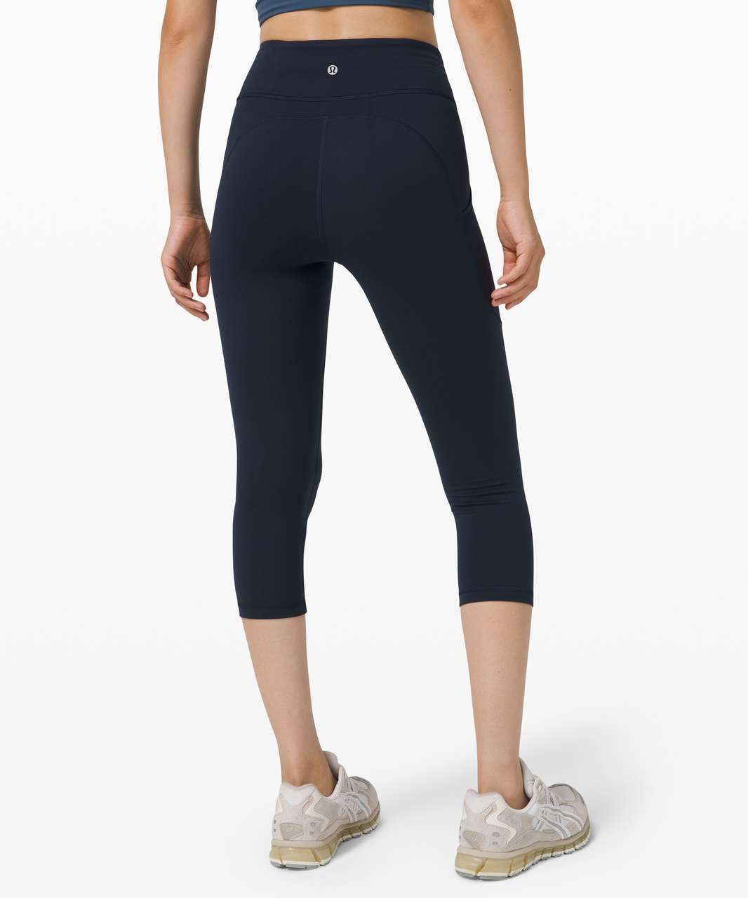 Lululemon Invigorate High-Rise Crop 19" - True Navy - lulu fanatics