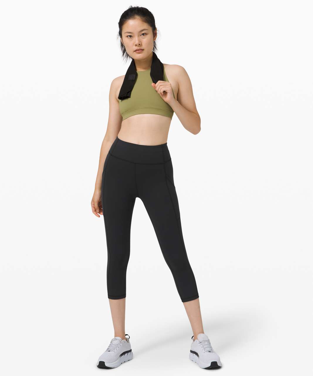 Lululemon Invigorate High-Rise Crop 19 - Black - lulu fanatics