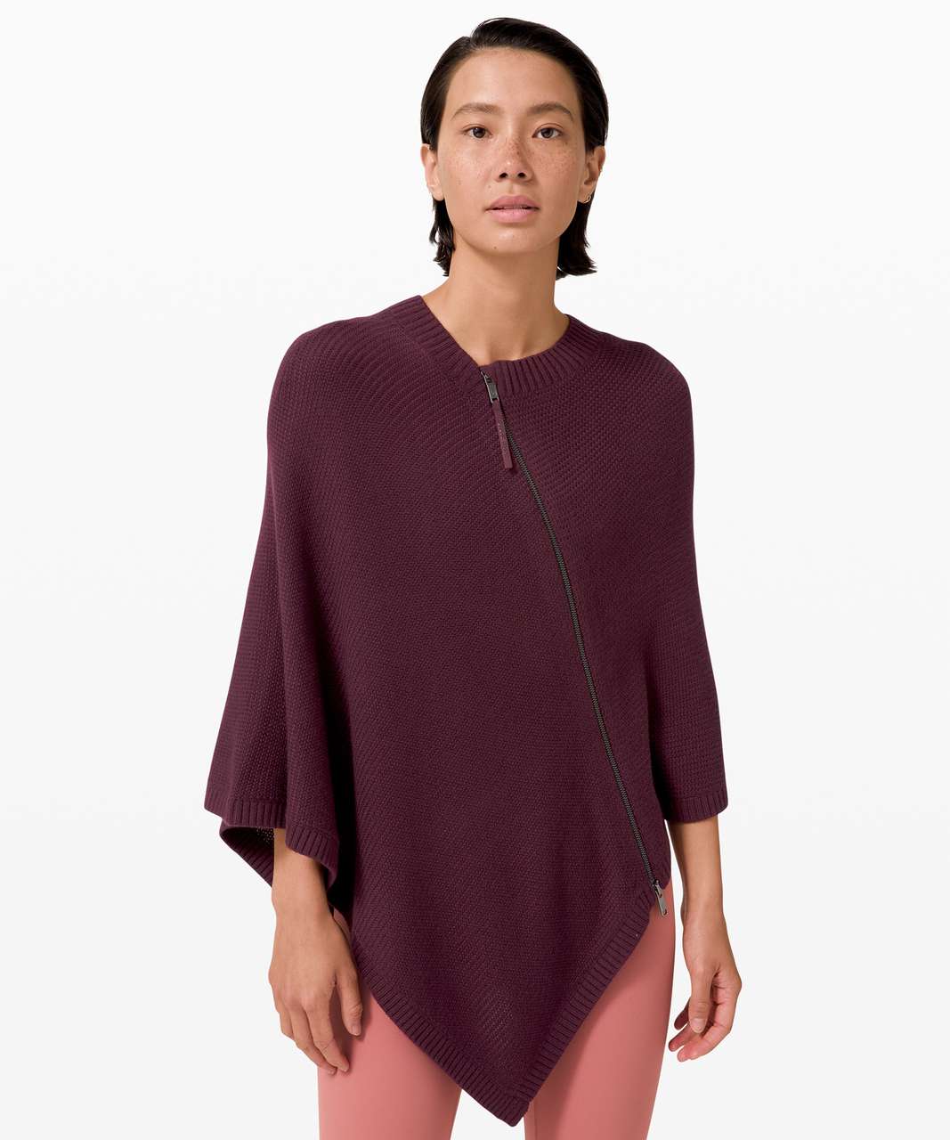 Lululemon On The Go Poncho - Iron Blue / True Navy - lulu fanatics