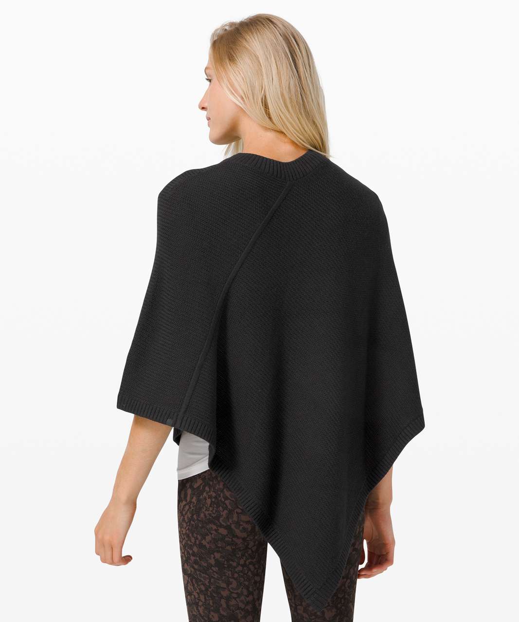 Lululemon On The Go Poncho - Heathered Core Medium Grey - lulu fanatics