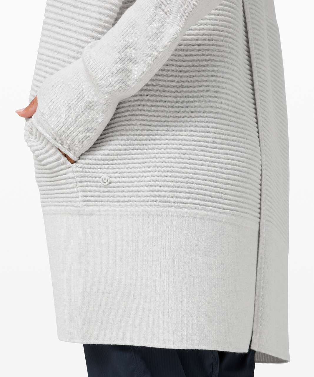 Lululemon Sit In Lotus Wrap II - Heathered Core Ultra Light Grey