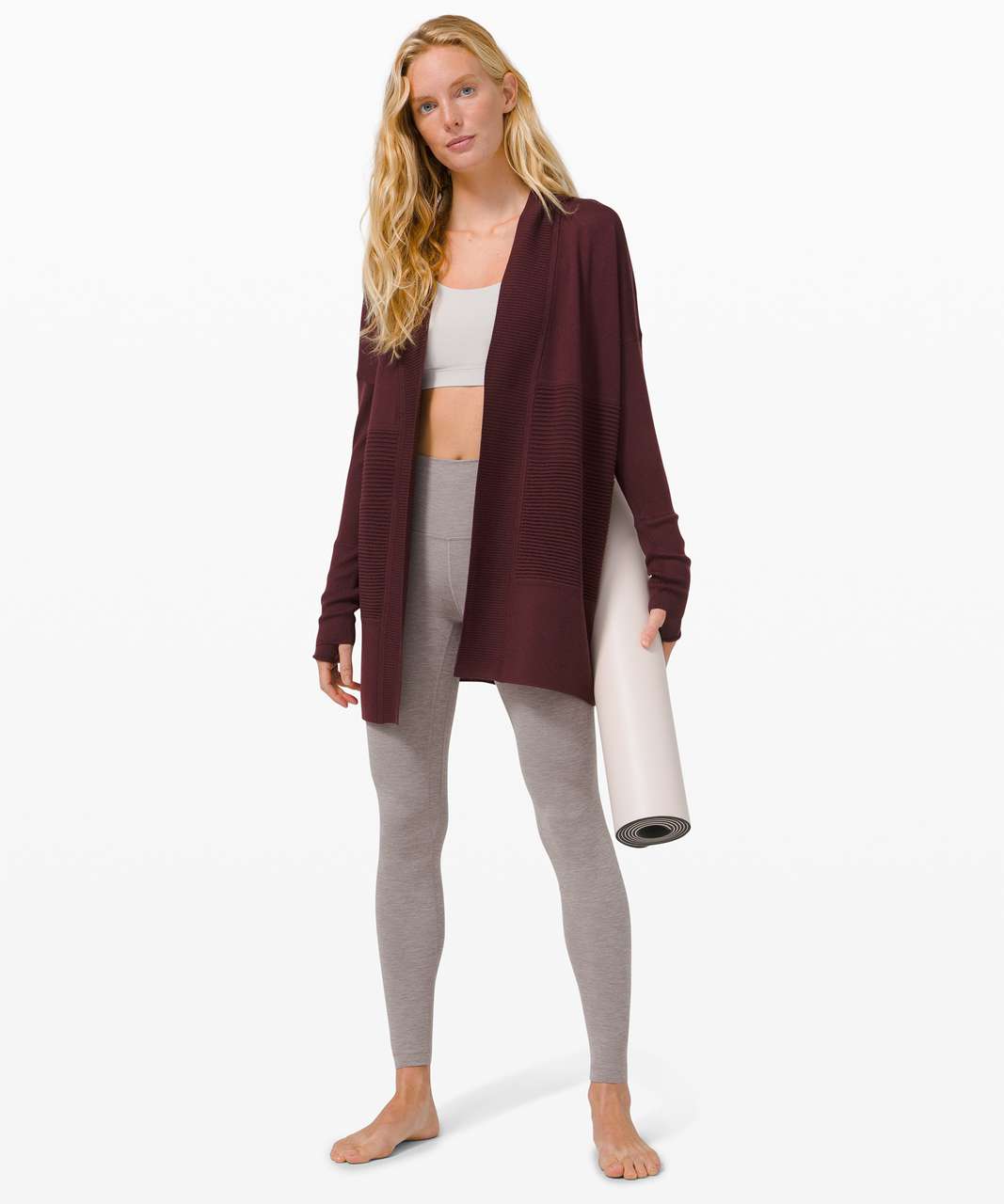 Lululemon Sit In Lotus Wrap II - Cassis