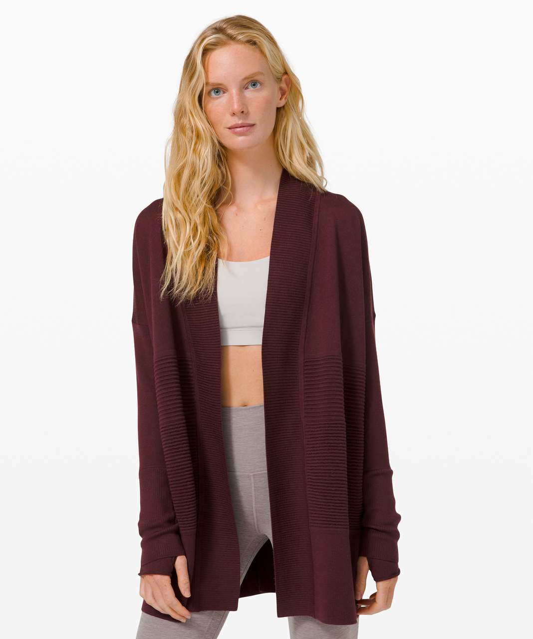 Lululemon Sit In Lotus Wrap II - Cassis